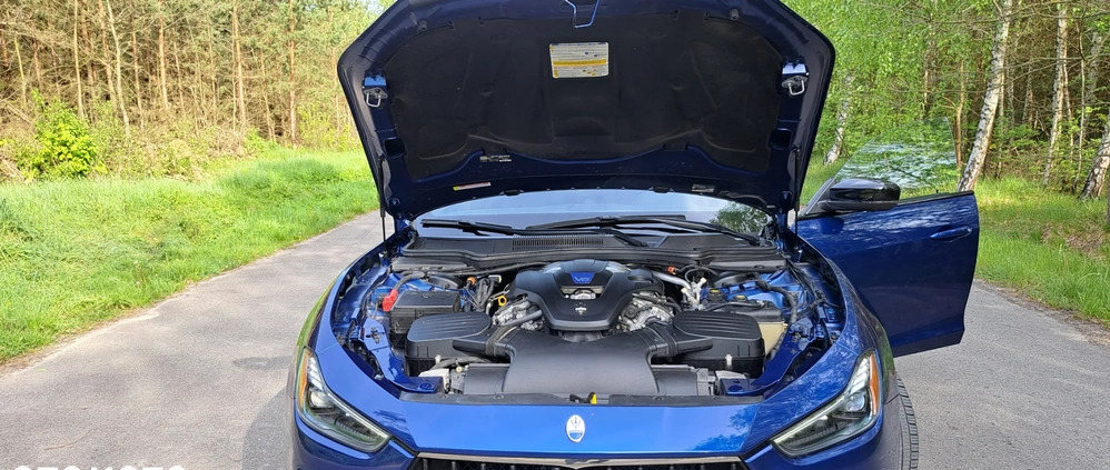 Maserati Ghibli cena 299000 przebieg: 16100, rok produkcji 2021 z Pasłęk małe 742